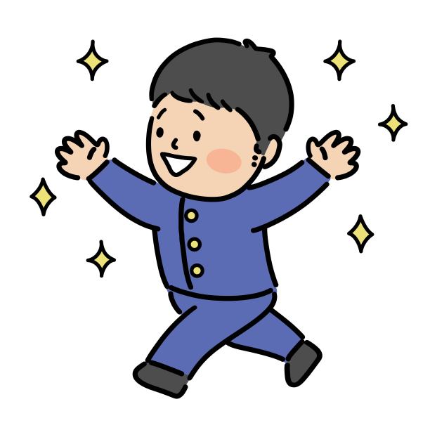 奔跑的微笑男孩图片下载