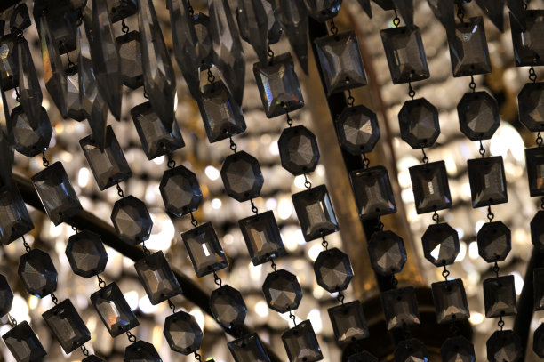 古代水晶吊灯。图片下载