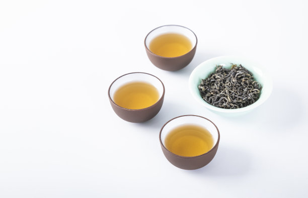 茶杯和茶具的照片图片下载