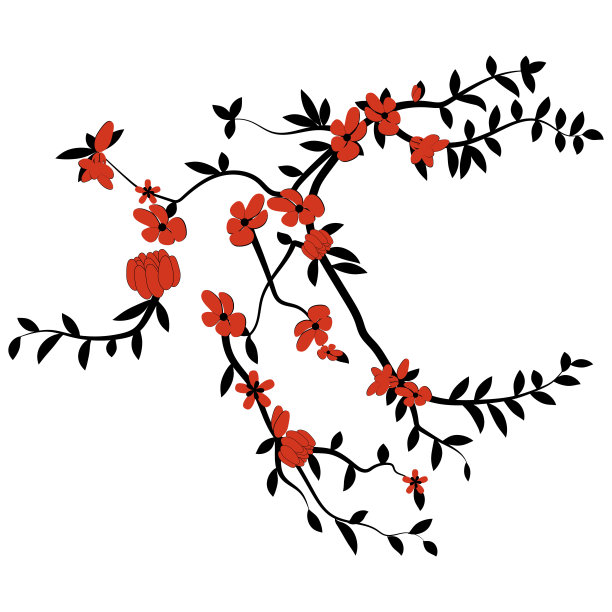 树模式。日本樱花图片下载