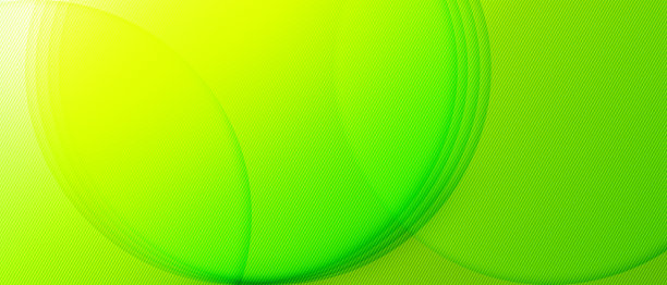 绿色抽象背景与动态波浪阴影线效果图片下载