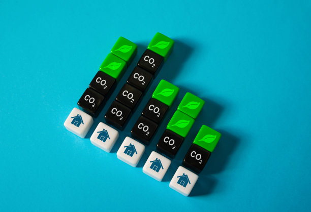 节约和自主技术减少了家庭的二氧化碳排放。图片下载