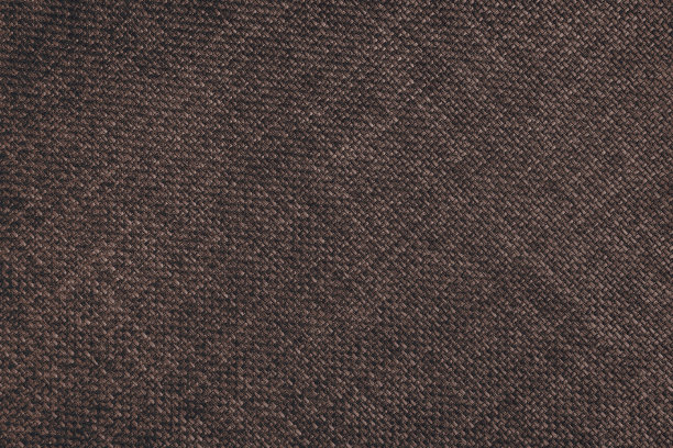 提花编织内饰，深棕色粗布纹理带斜纹编织线条，接近图片下载
