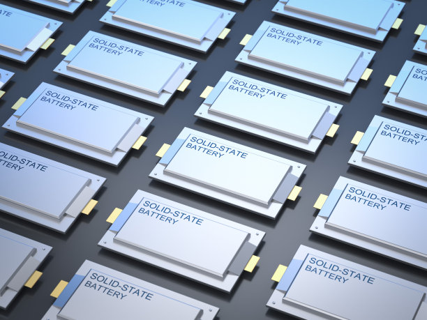 一组固态或可充电电池图片下载