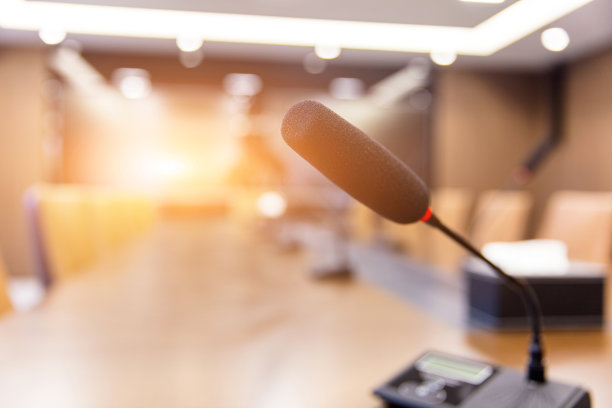 会议室麦克风图片下载