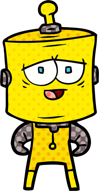 卡通机器人图片下载