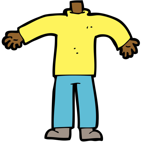 卡通男身(卡通混搭或添加自己的照片)图片下载