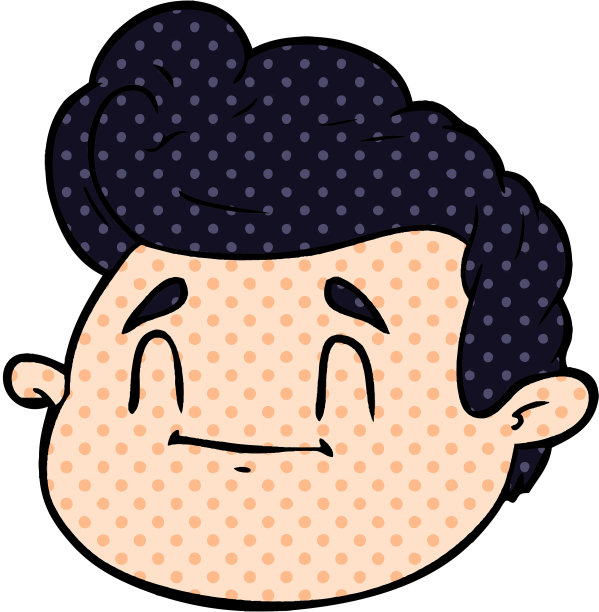 卡通男脸图片下载