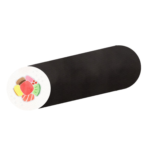 日本特色寿司卷“回音卷”图片下载