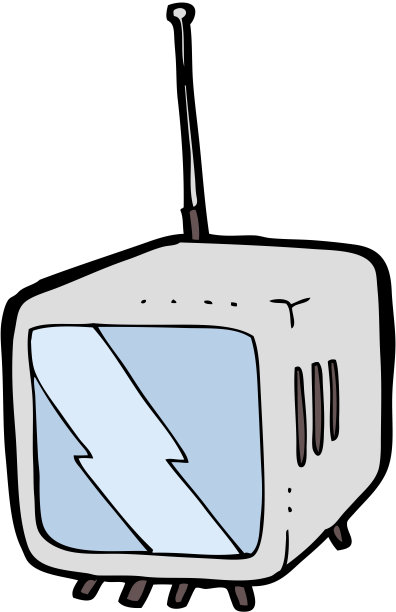 卡通电视图片下载