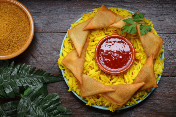 咖喱Samosa图片下载