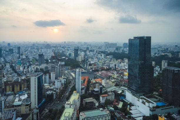 胡志明市夜景图片下载