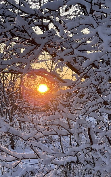 橙色的光芒图片下载