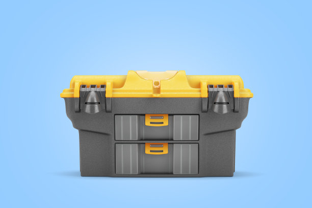 Professionsl工具案例3d渲染蓝色背景图片下载