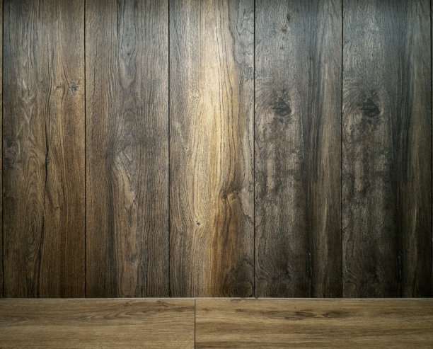 木地板和靠背的特写照片。木椅花纹自然，美观、豪华。图片下载