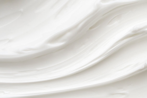 白色乳液美容护肤霜质地化妆品产品背景图片下载