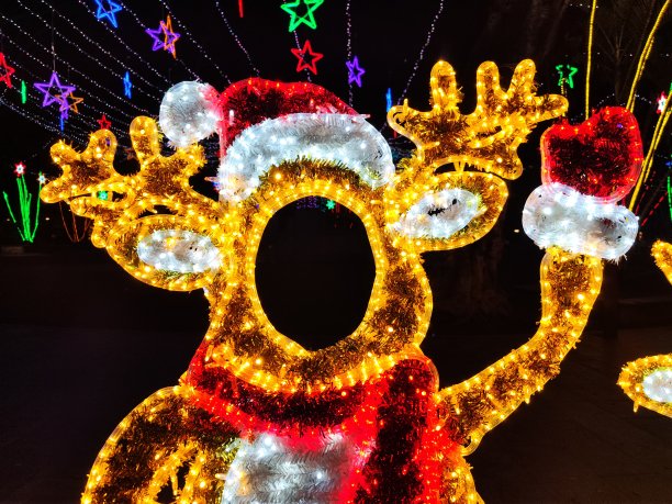 鲁道夫，圣诞装饰图片下载