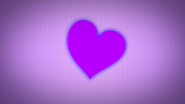 跳舞的心情人节背景，无缝的看背景，情人节爱心舞蹈在简单的动画浪漫的背景在高分辨率，易于使用。图片下载