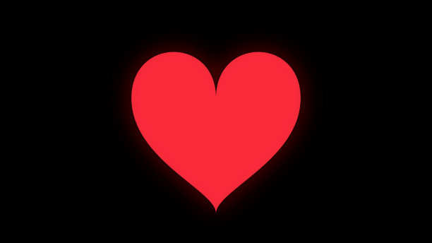情人节心爱规模，跳动的心脏动画图片下载