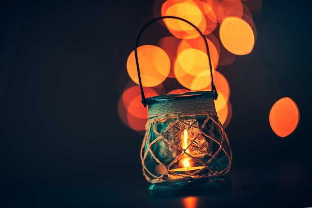 浪漫的烛光氛围图片下载