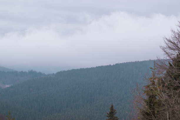 布科维尔，2023年冬天，乌克兰图片下载