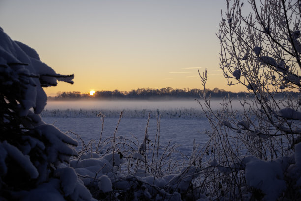 雪的风景图片下载