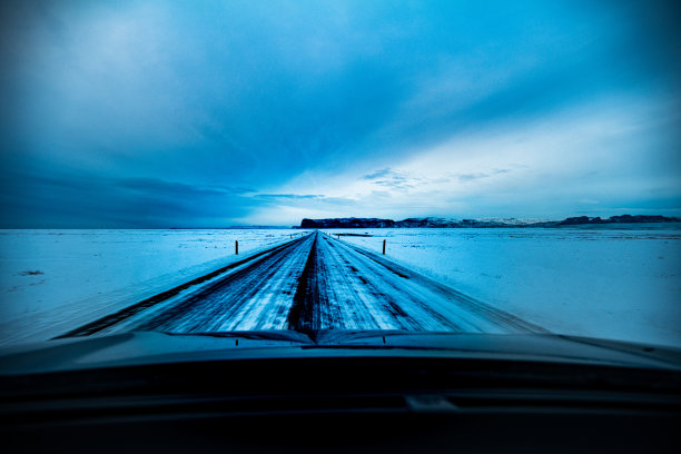 冰的道路图片下载