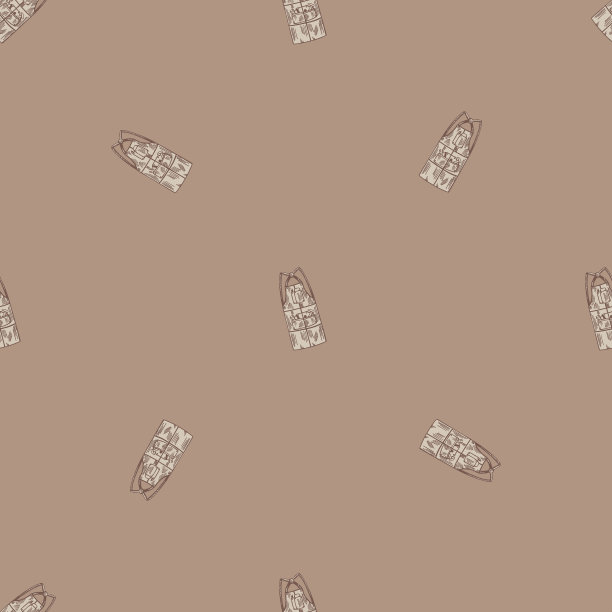 胶圈雕刻无缝图案。复古背景的厨房手绘风格。矢量重复纹理打印，织物，包装，墙纸，组织。图片下载