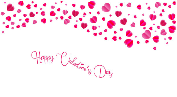 背景与飞行的心脏。爱。情人节。邀请函，明信片，问候和你的装饰。图片下载