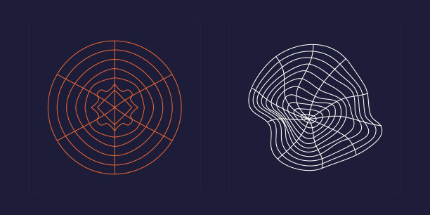 收集千年虫元素大套复古图片下载