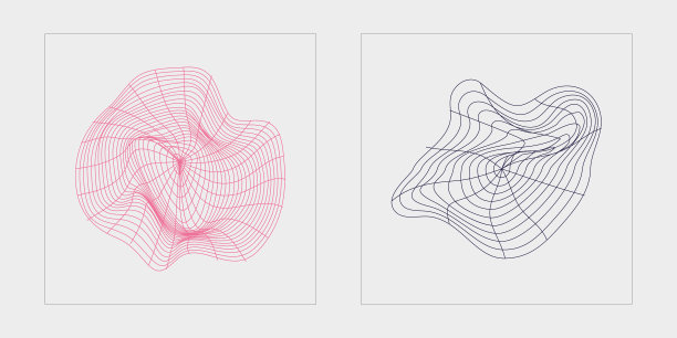 一套千年虫风格的物品图片下载