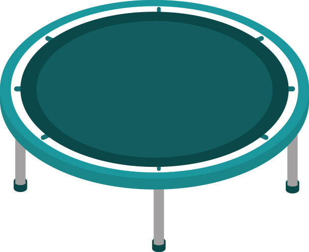 蹦床游乐场图标图片下载