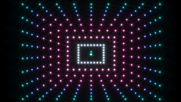 光散布在道路上。, 3 d渲染图片下载