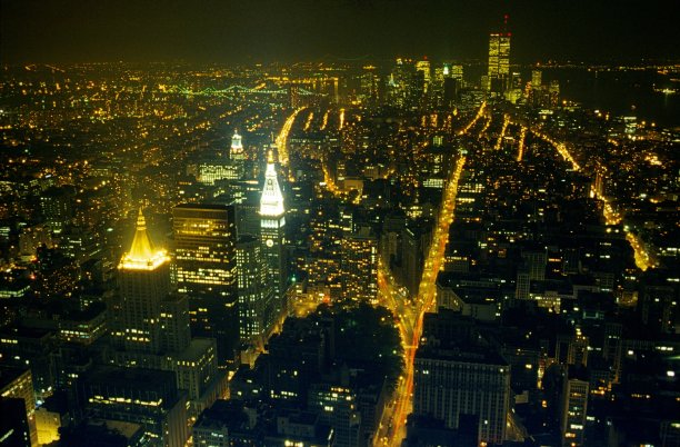 纽约的夜晚图片下载