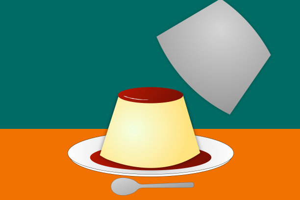 奶油布丁图片下载