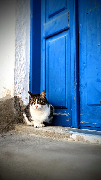 圣托里尼岛的观点图片下载