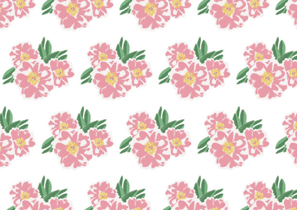 手绘彩色仙人掌花园插图在白色的背景可打印，织物，背景卡。图片下载