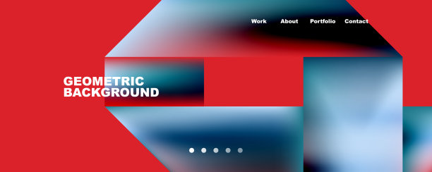 潮流最小几何构成抽象图片下载