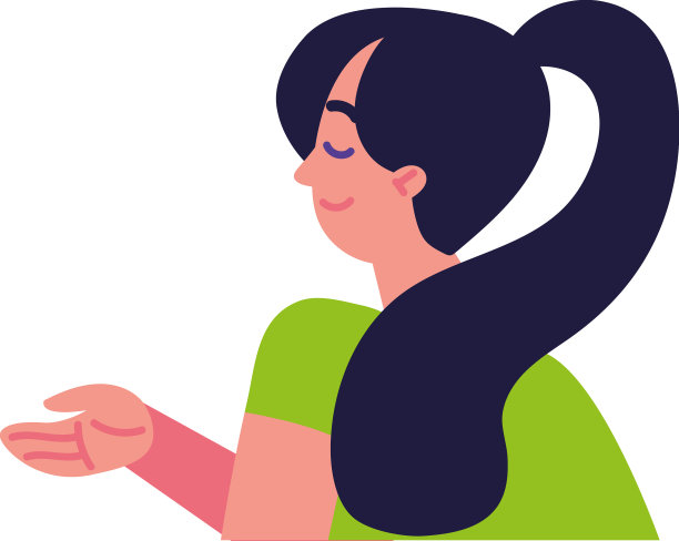 马尾辫女孩图片下载