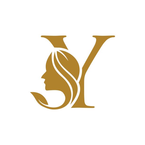 初始Y面美女标志设计模板图片下载