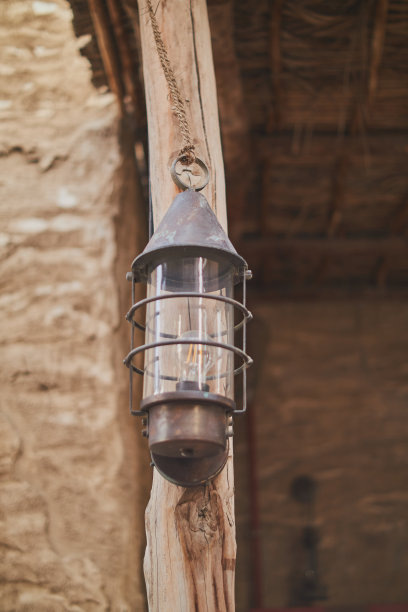 迪拜Al Seef的落地灯图片下载