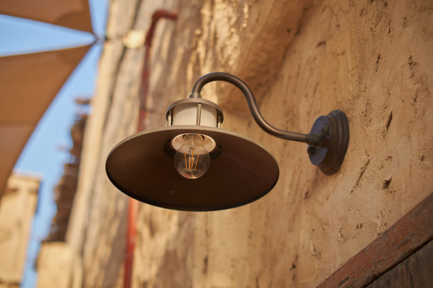 迪拜Al Seef的落地灯图片下载