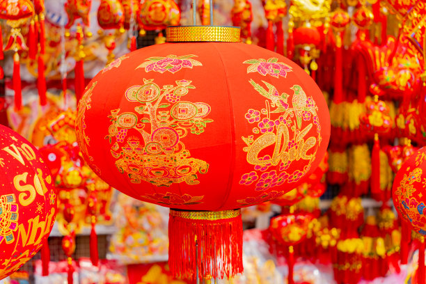 红色中国手电。图片下载