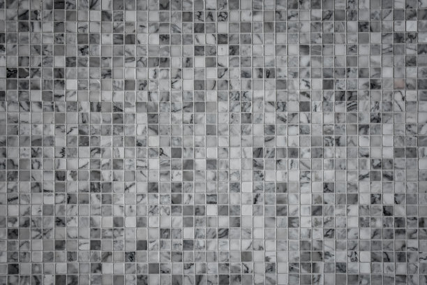方形马赛克墙。图片下载