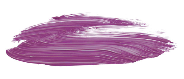 深紫色笔刷，白色底色，夹竹桃图片下载