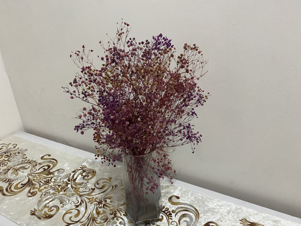 花瓶里的干花图片下载