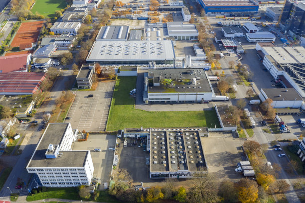 工贸大厦鸟瞰图图片下载