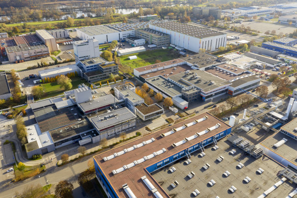 工贸大厦鸟瞰图图片下载