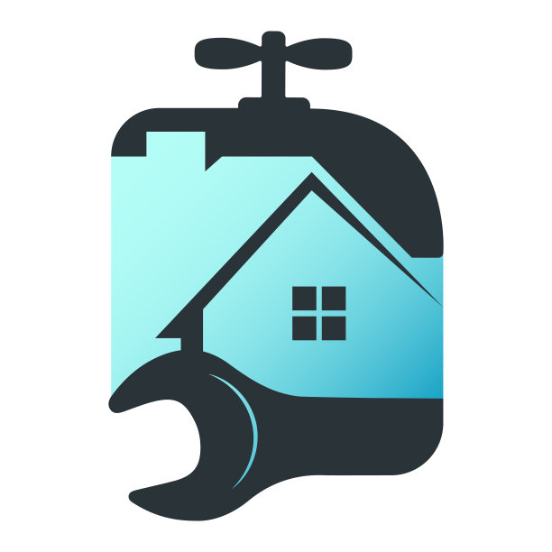 管道维修在房子的象征图片下载