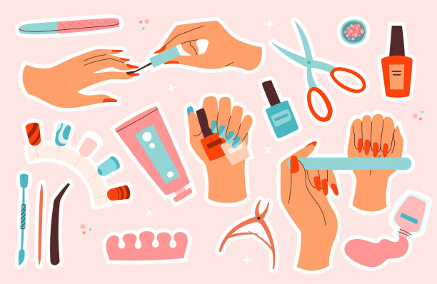 美甲贴纸套装图片下载